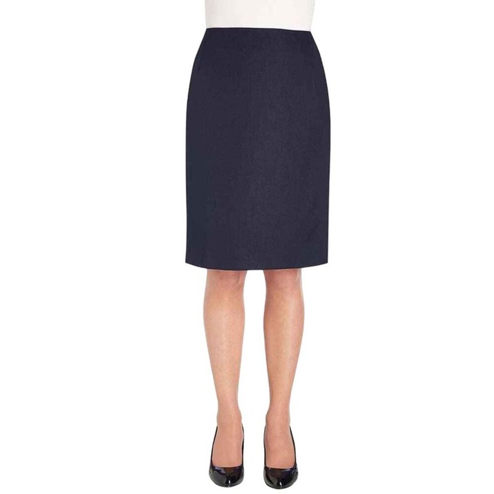 Brook Taverner Womens/Ladies One Pluto Midi Skirt / Navy